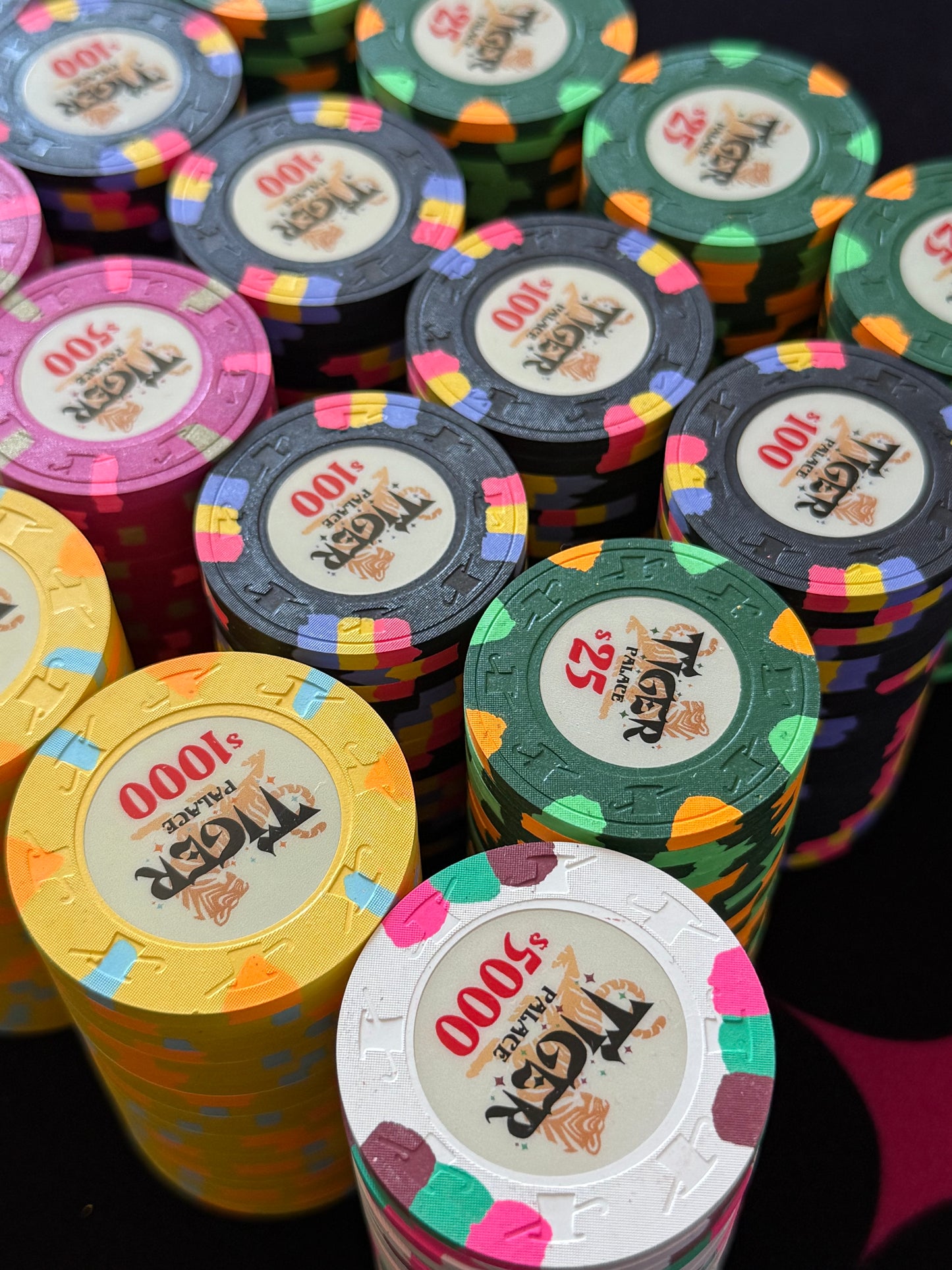 Tiger Palace (Paulson) Tournament Set: T-25 Based, VIP2, 400 chips