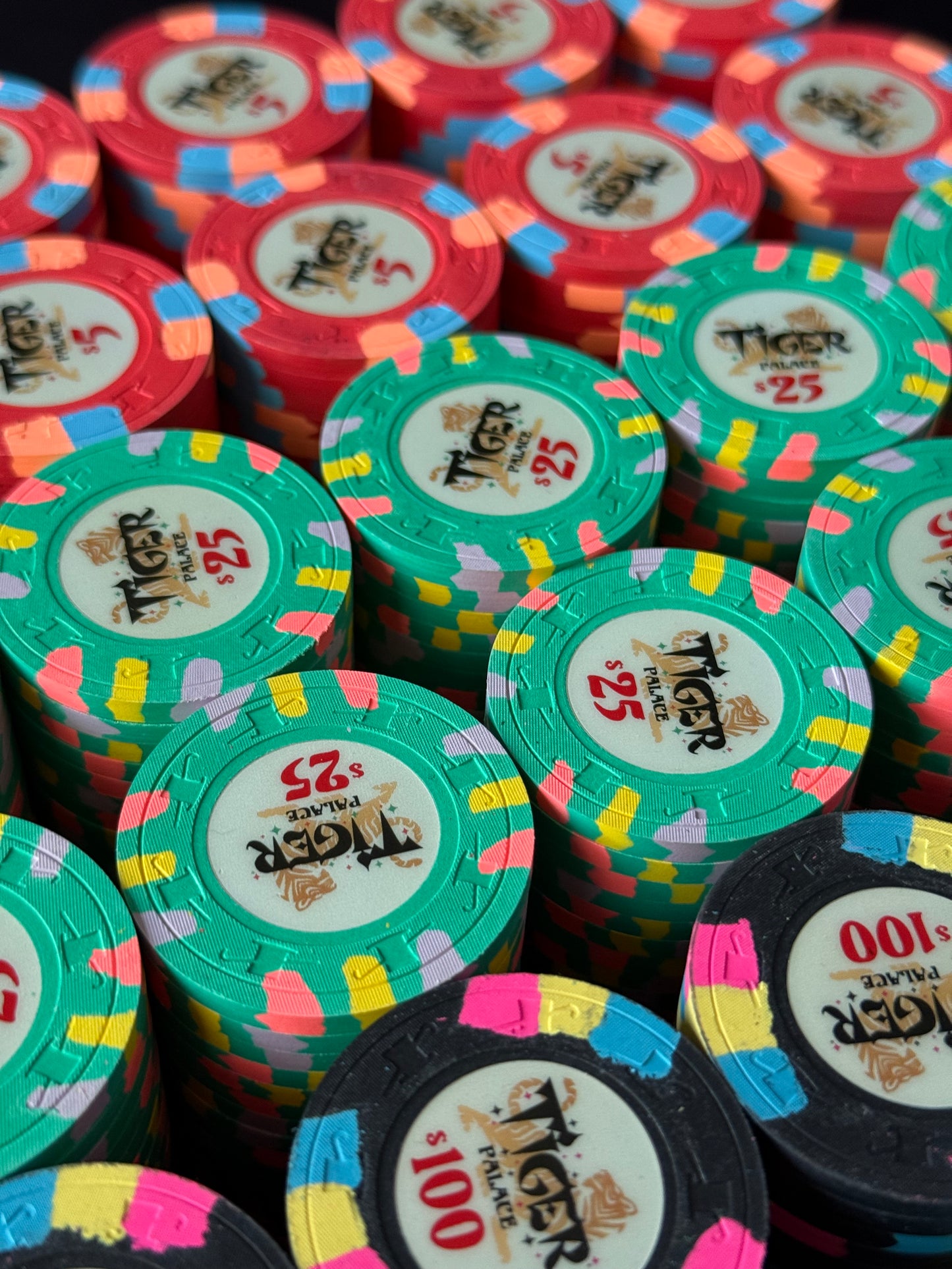 Tiger Palace (Paulson) Cash Set: VIP1 $5/$10 'Vegas' set - 800 chips