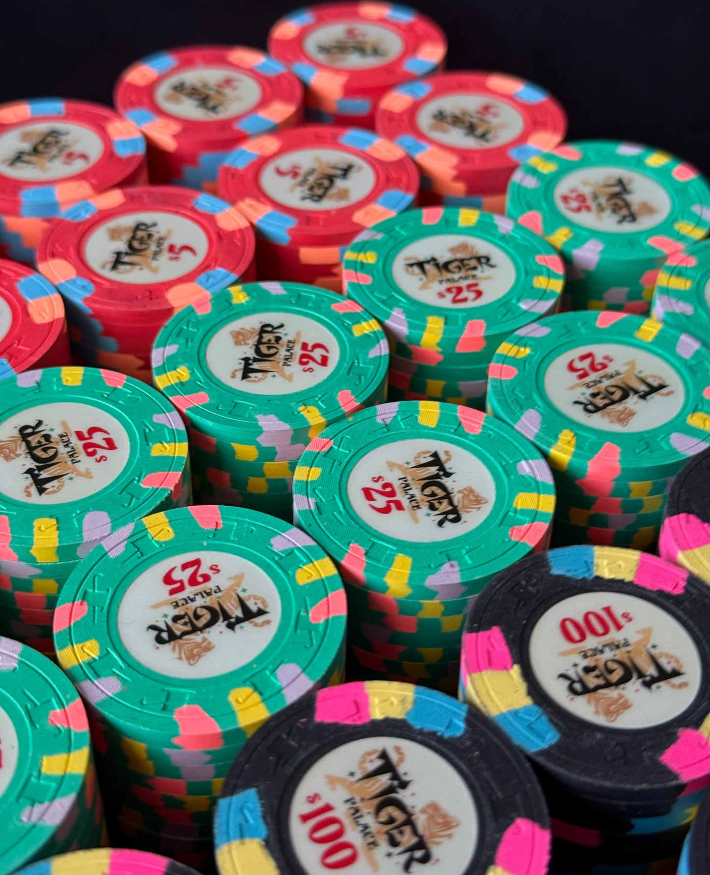 Tiger Palace (Paulson) Cash Set: VIP1 $5/$10 'Vegas' set - 800 chips