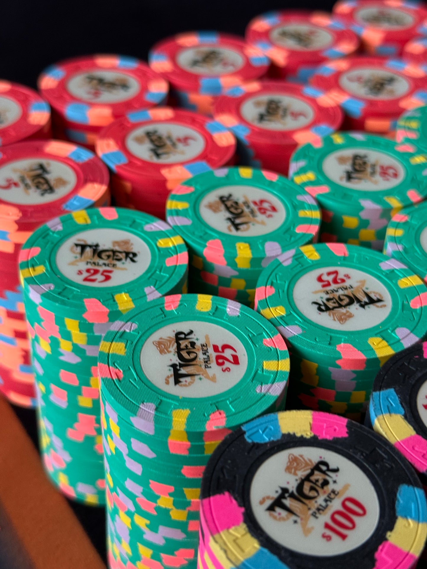 Tiger Palace (Paulson) Cash Set: VIP1 $5/$10 'Vegas' set - 800 chips
