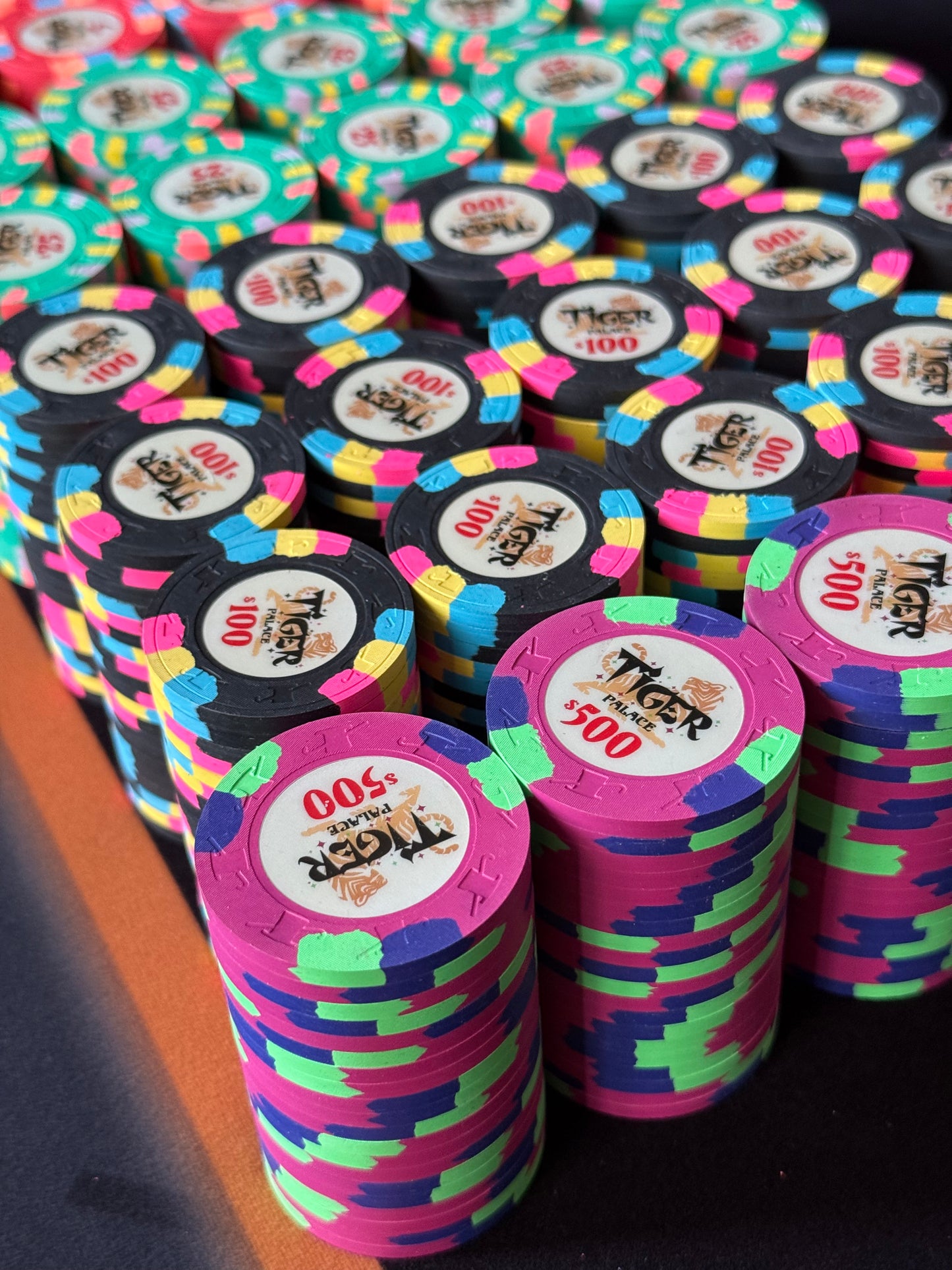 Tiger Palace (Paulson) Cash Set: VIP1 $5/$10 'Vegas' set - 800 chips