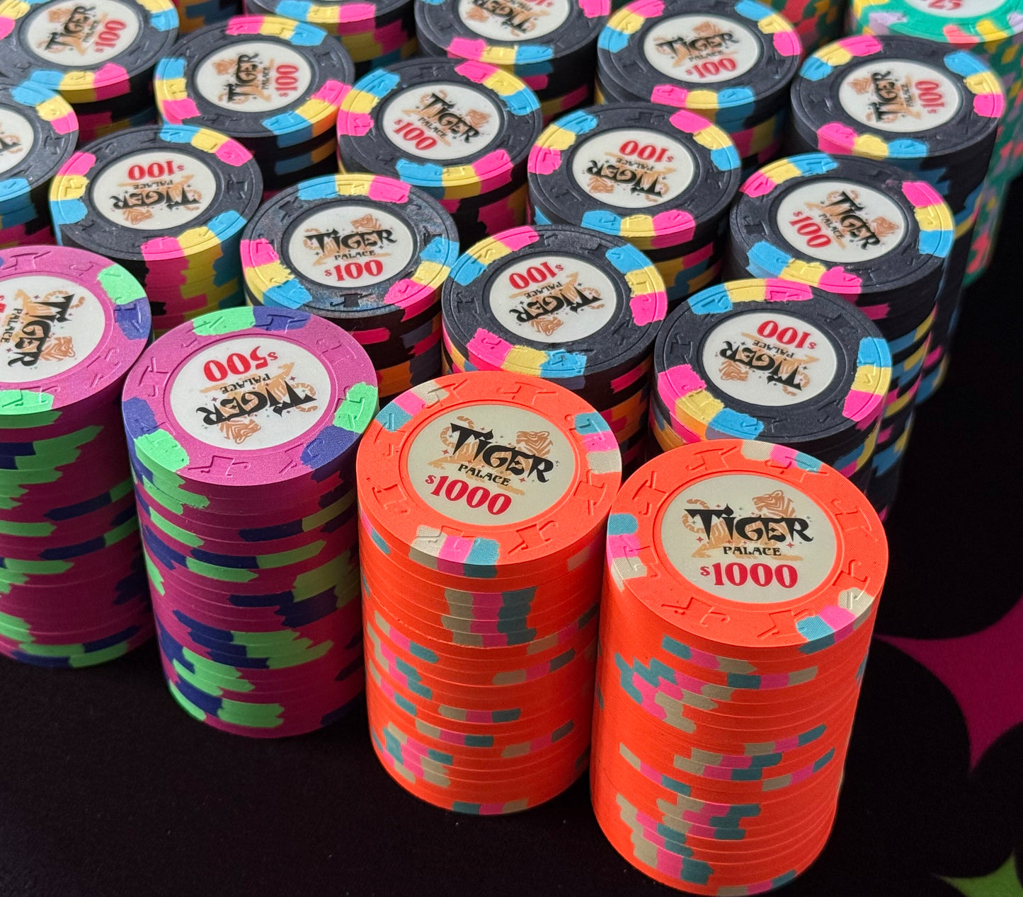 Tiger Palace (Paulson) Cash Set: VIP1 $5/$10 'Vegas' set - 800 chips