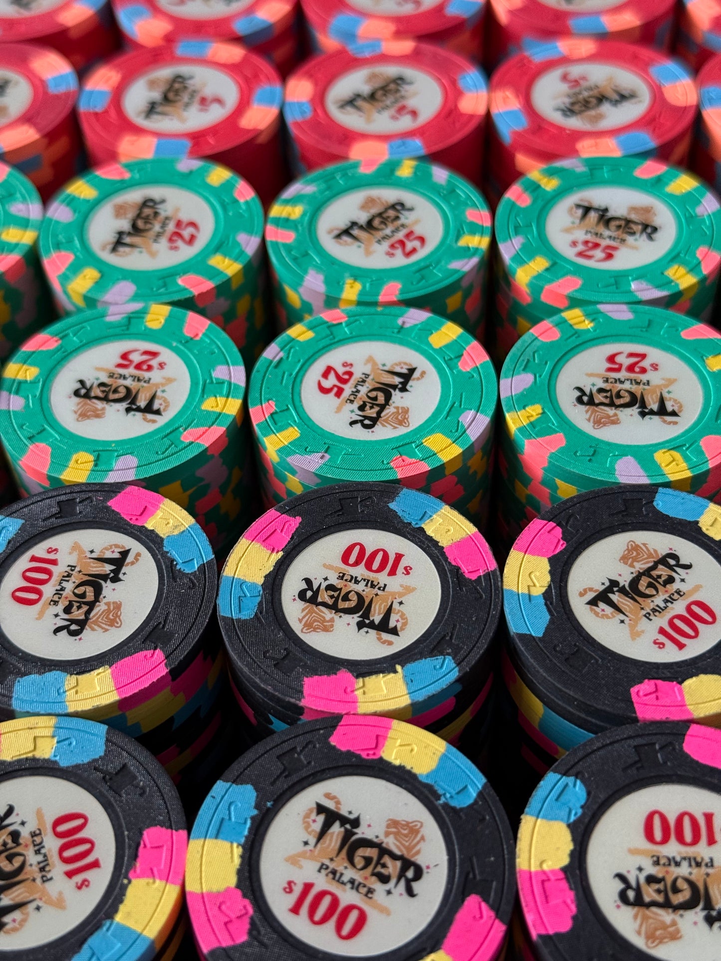 Tiger Palace (Paulson) Cash Set: VIP1 $5/$10 'Vegas' set - 800 chips