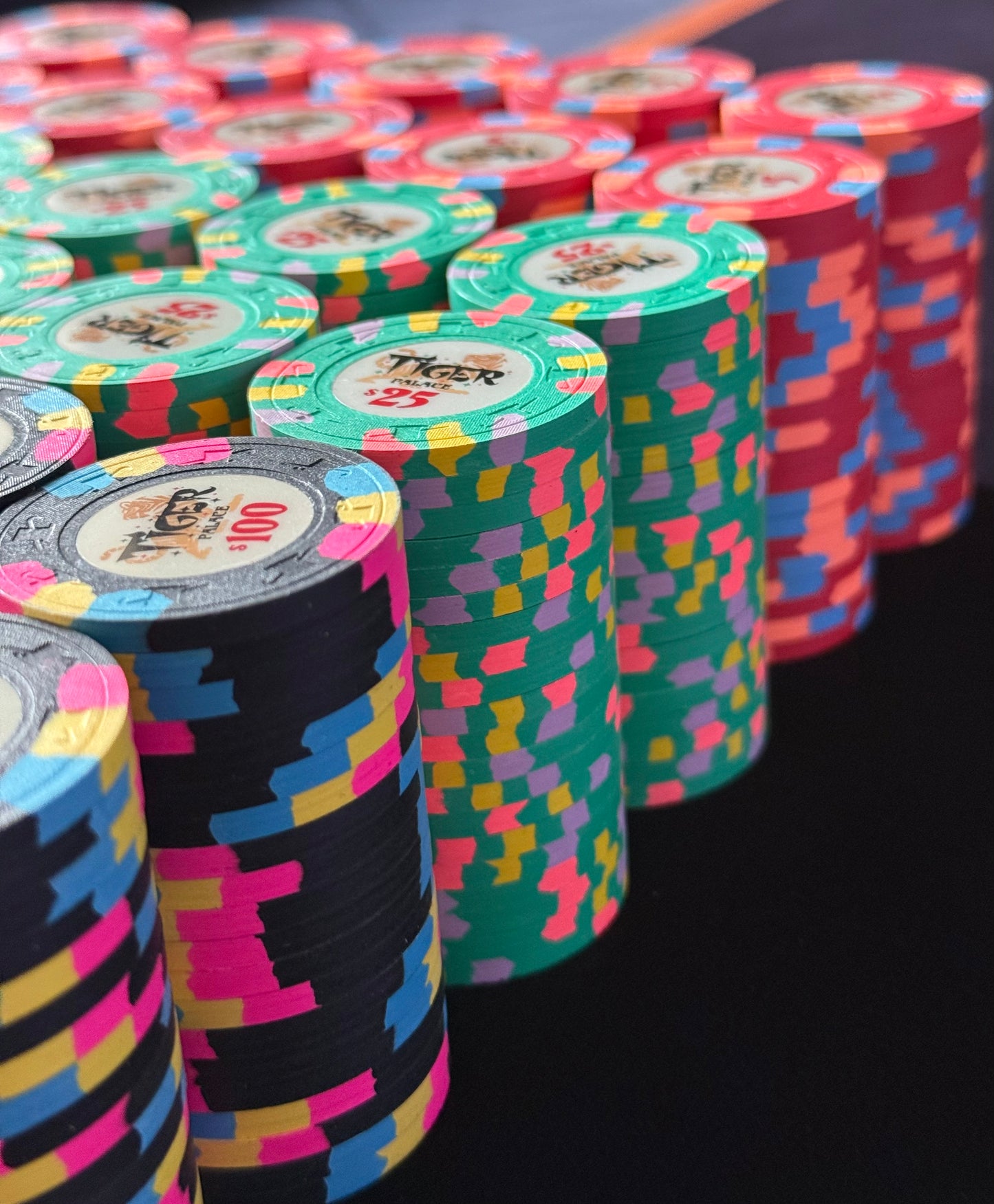 Tiger Palace (Paulson) Cash Set: VIP1 $5/$10 'Vegas' set - 800 chips