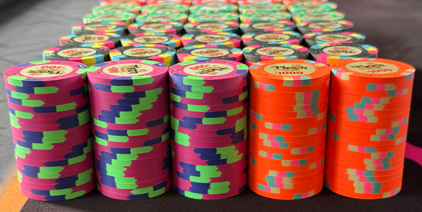 Tiger Palace (Paulson) Cash Set: VIP1 $5/$10 'Vegas' set - 800 chips