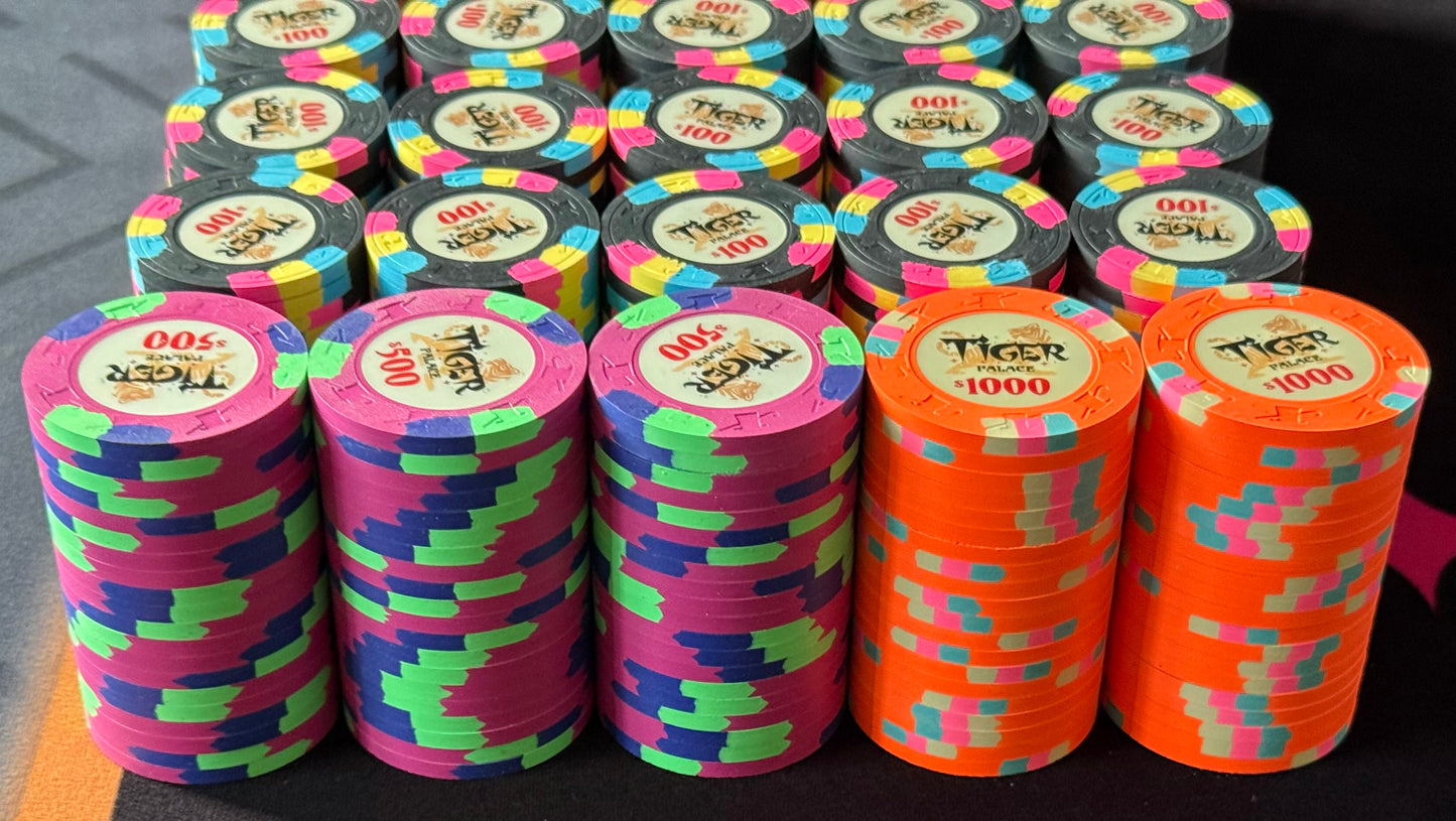 Tiger Palace (Paulson) Cash Set: VIP1 $5/$10 'Vegas' set - 800 chips