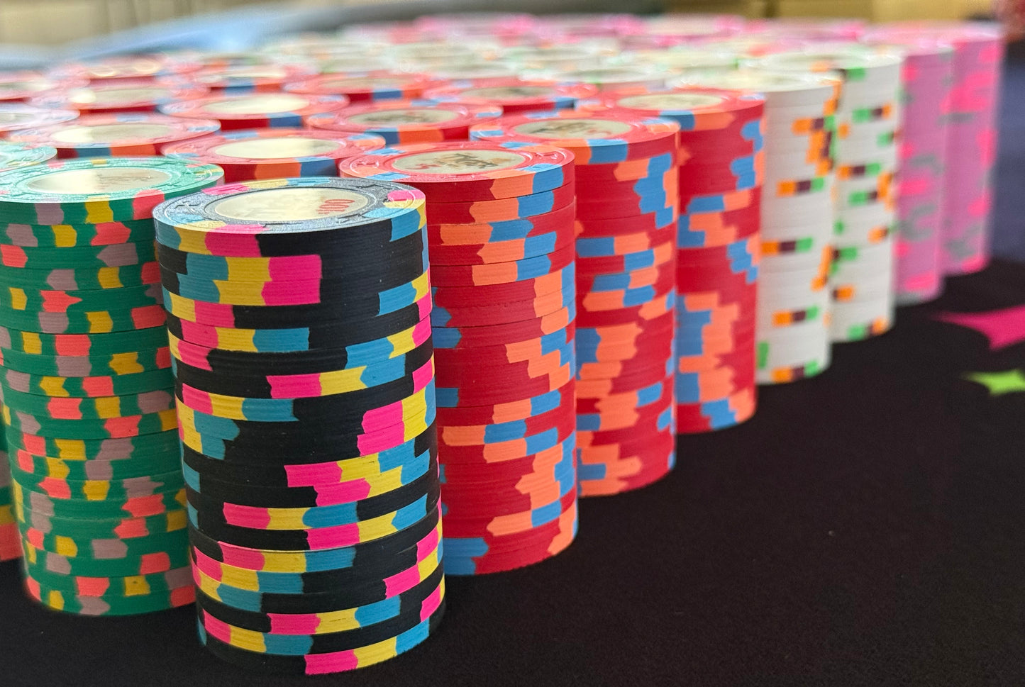 Tiger Palace (Paulson) Cash Set: VIP1 $0.25/$0.50 'Vegas' set - 800 chips