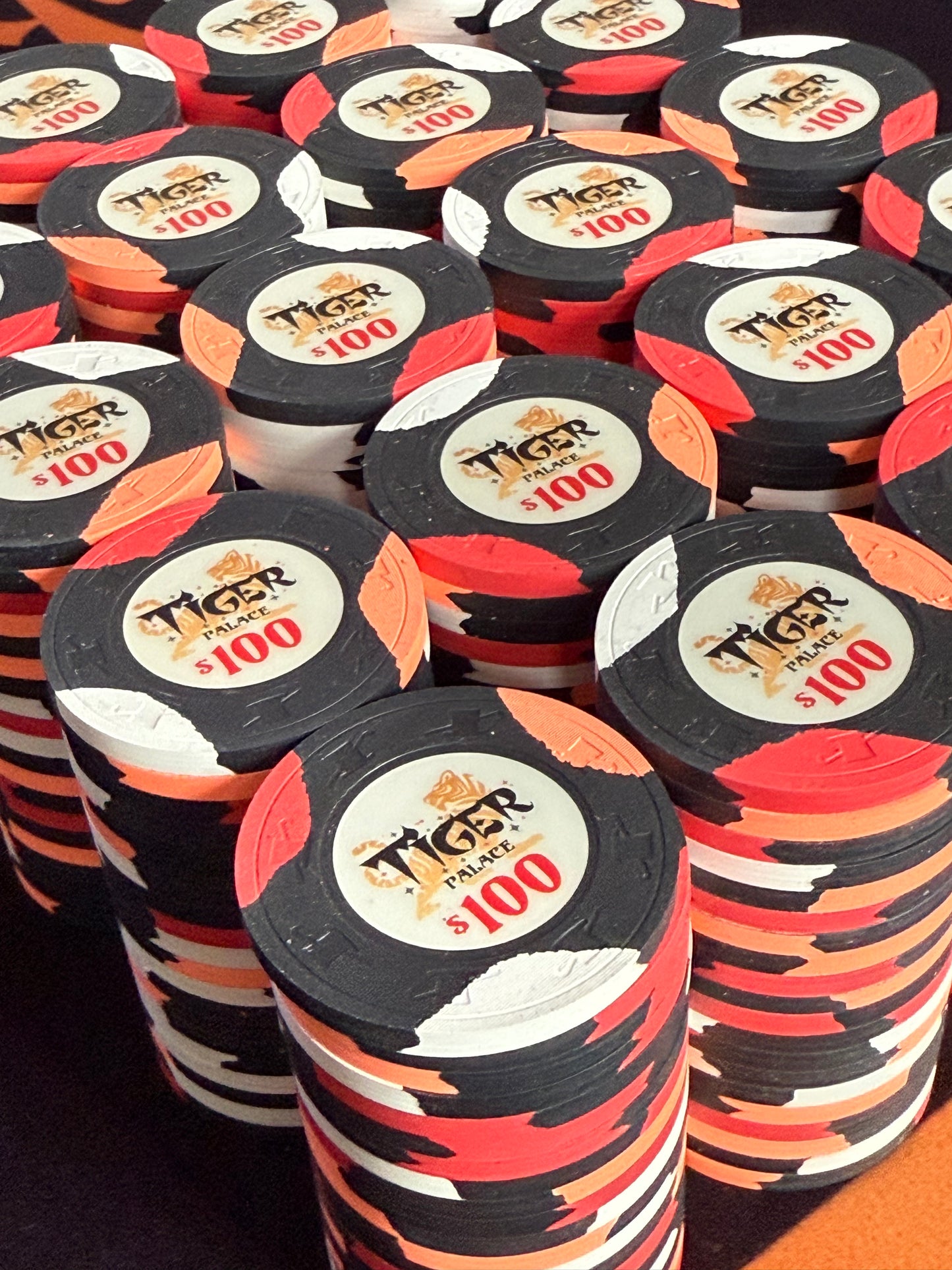 Tiger Palace (Paulson) Tri-moon cash $100 - Black 39mm - One Barrel
