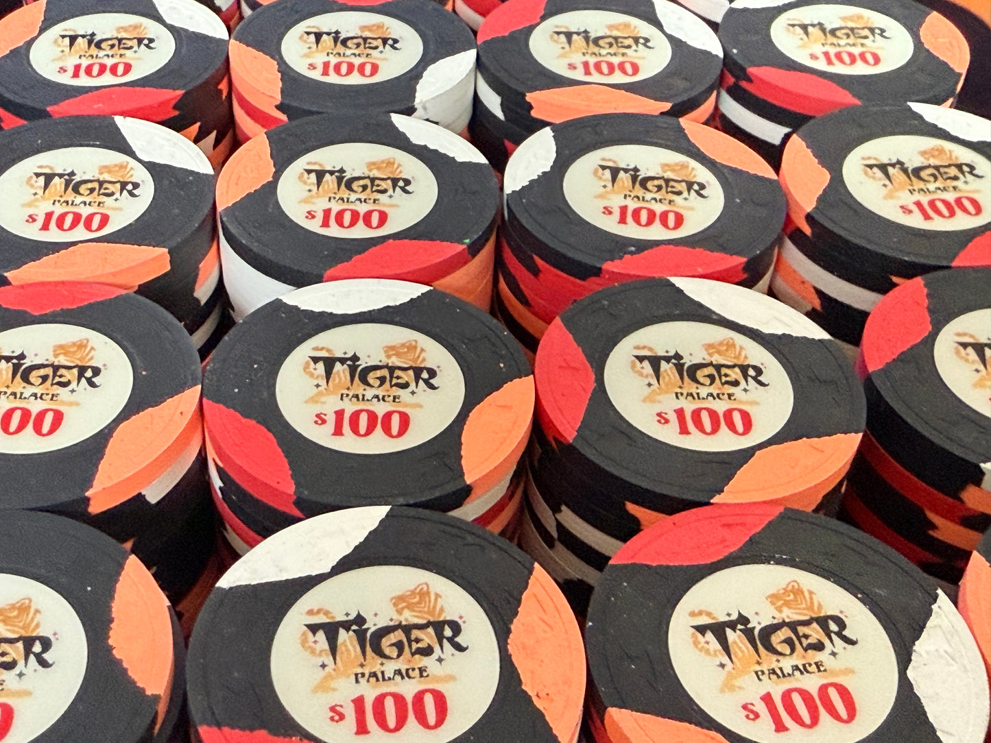 Tiger Palace (Paulson) Tri-moon cash $100 - Black 39mm - One Barrel