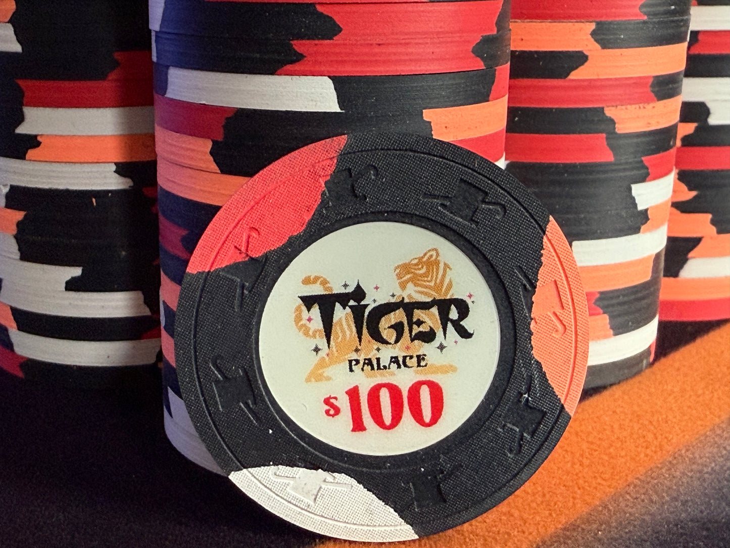 Tiger Palace (Paulson) Tri-moon cash $100 - Black 39mm - One Barrel