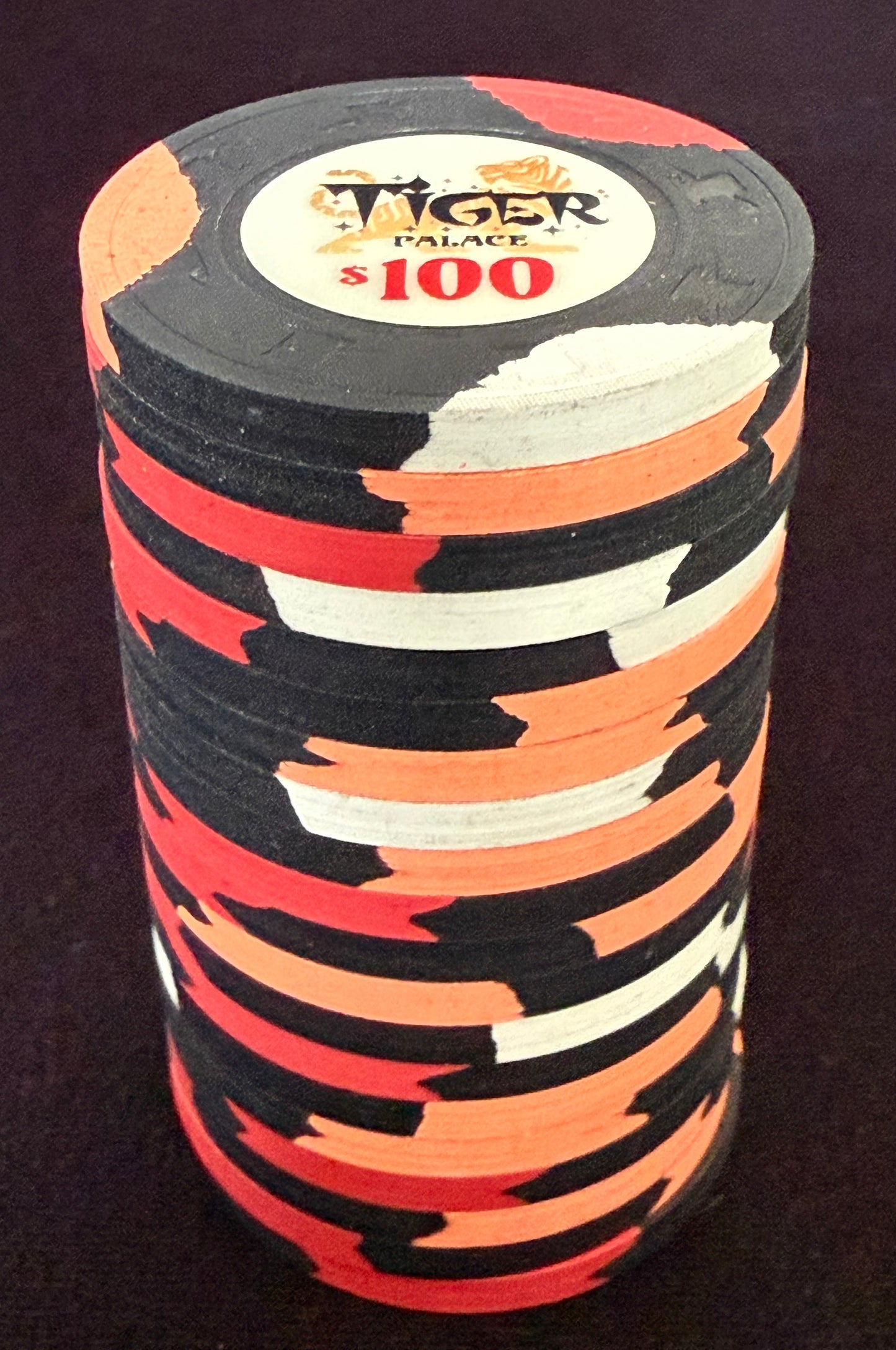 Tiger Palace (Paulson) Tri-moon cash $100 - Black 39mm - One Barrel