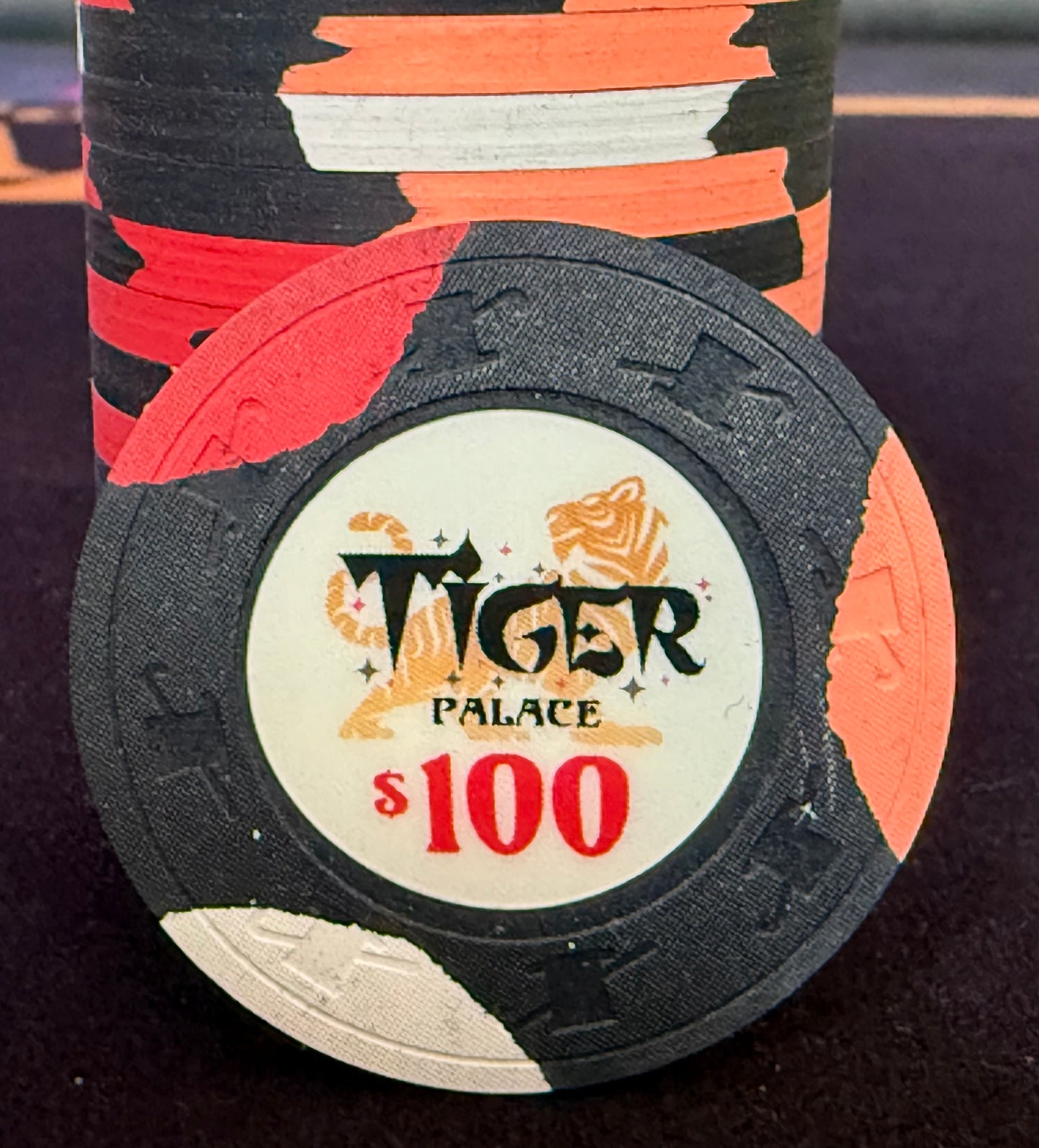 Tiger Palace (Paulson) Tri-moon cash $100 - Black 39mm - One Barrel