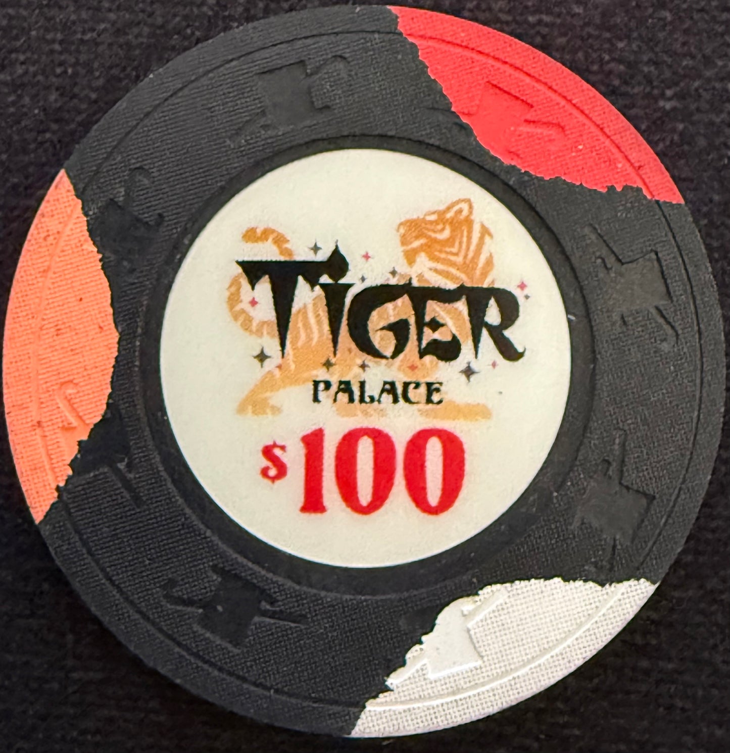 Tiger Palace (Paulson) Tri-moon cash $100 - Black 39mm - One Barrel