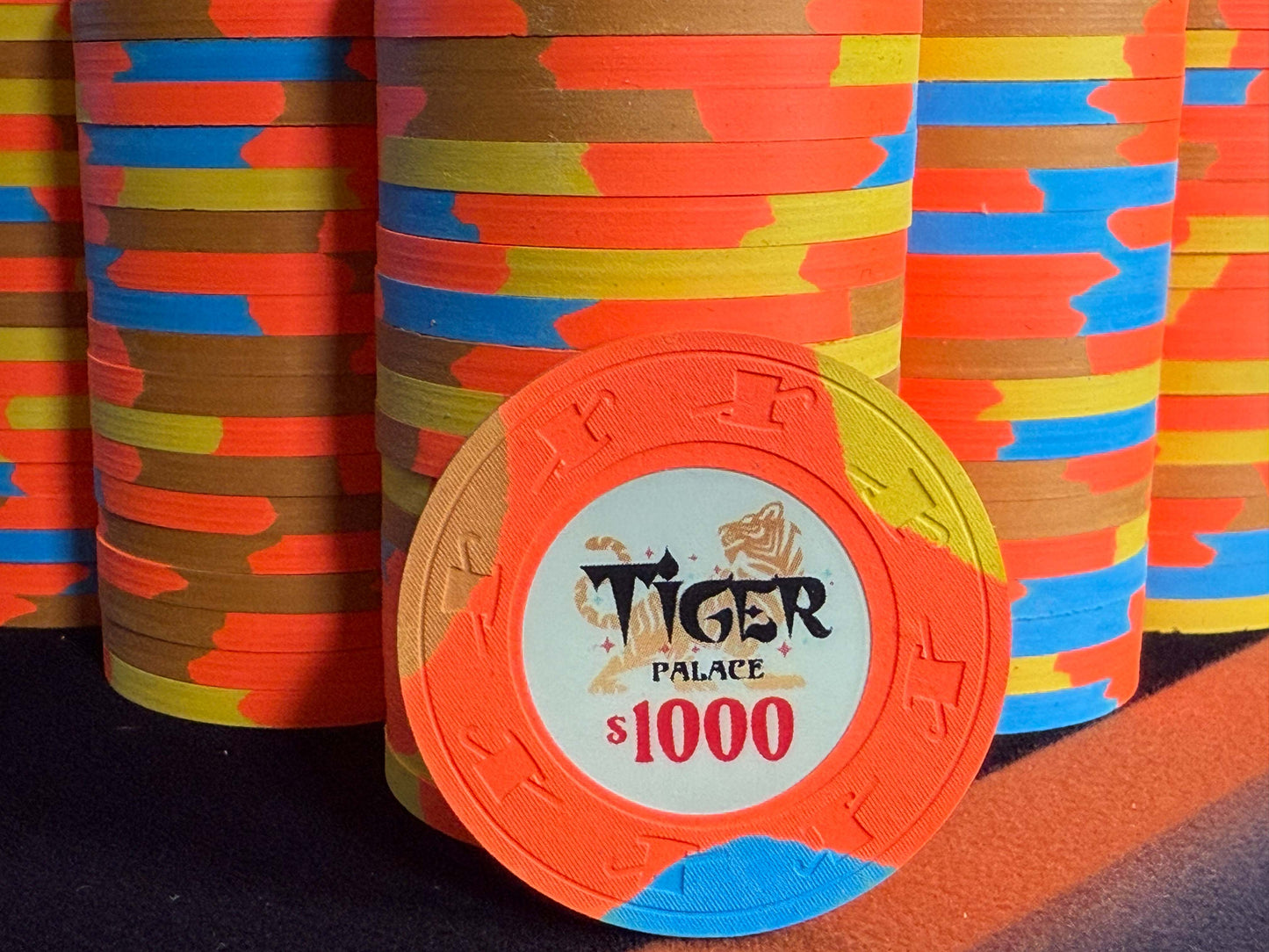 Tiger Palace (Paulson) Tri-moon cash $1,000 - Blaze Orange 39mm - One Barrel