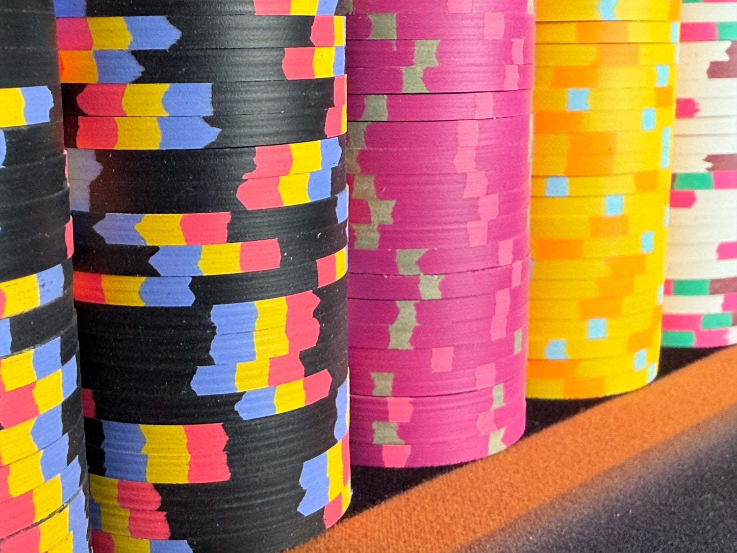 Tiger Palace (Paulson) Cash Set: VIP2 $25/$50 to $50/$100+ 'Vegas' set - 1000 chips