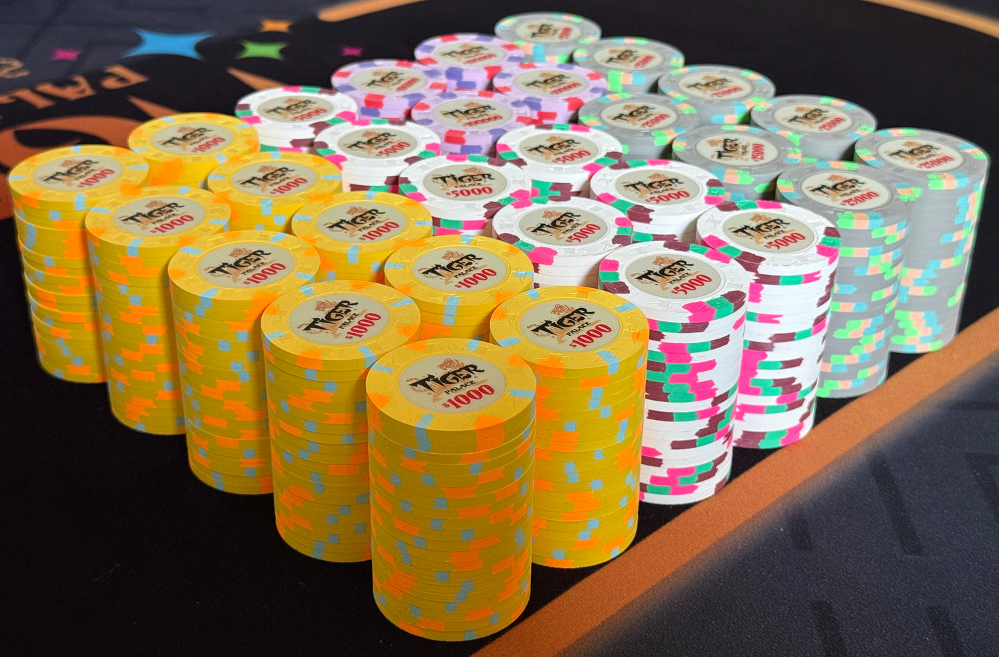 Tiger Palace (Paulson) Tournament Set: T-1000 Based, VIP2, 600 chips