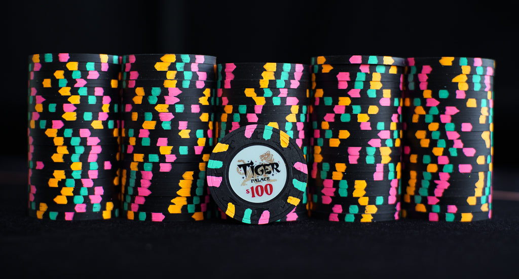 Tiger Palace (Paulson) Primary Cash $100 chip - Black 39mm - One Barrel
