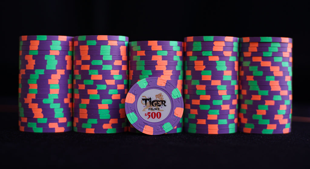 Tiger Palace (Paulson) Primary Cash $500 chip - Lilac 39mm - One Barrel