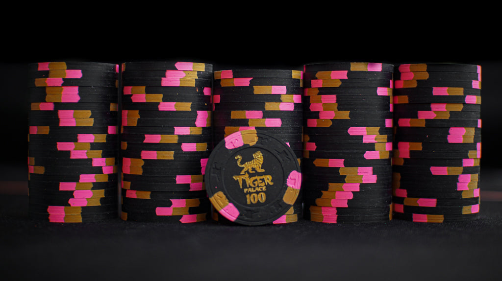 Tiger Palace (Paulson) Hot Stamp T100 chip - Black 39mm - One Barrel