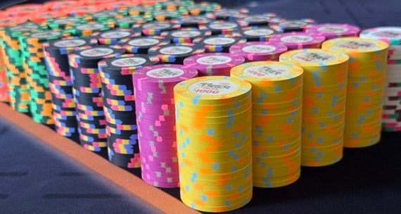 Tiger Palace (Paulson) Cash Set: VIP2 $5/$10/$25+ 'Vegas' set - 900 chips