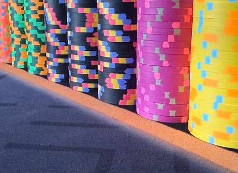 Tiger Palace (Paulson) Cash Set: VIP2 $5/$10/$25+ 'Vegas' set - 900 chips