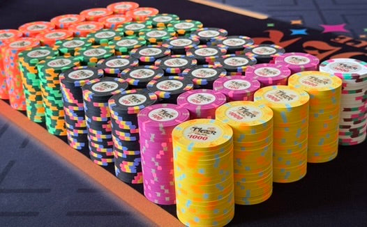 Tiger Palace (Paulson) Cash Set: VIP2 $5/$10/$25+ 'Vegas' set - 900 chips