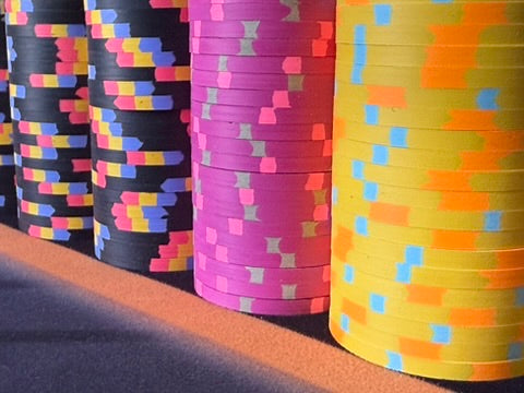 Tiger Palace (Paulson) Cash Set: VIP2 $5/$10/$25+ 'Vegas' set - 900 chips