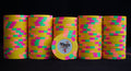 Tiger Palace (Paulson) Secondary Cash $5 chip - Yellow 39mm - One Barrel