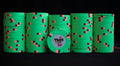 Tiger Palace (Paulson) Secondary Cash $0.50 (frac) chip - Sherbet Green 39mm - One Barrel