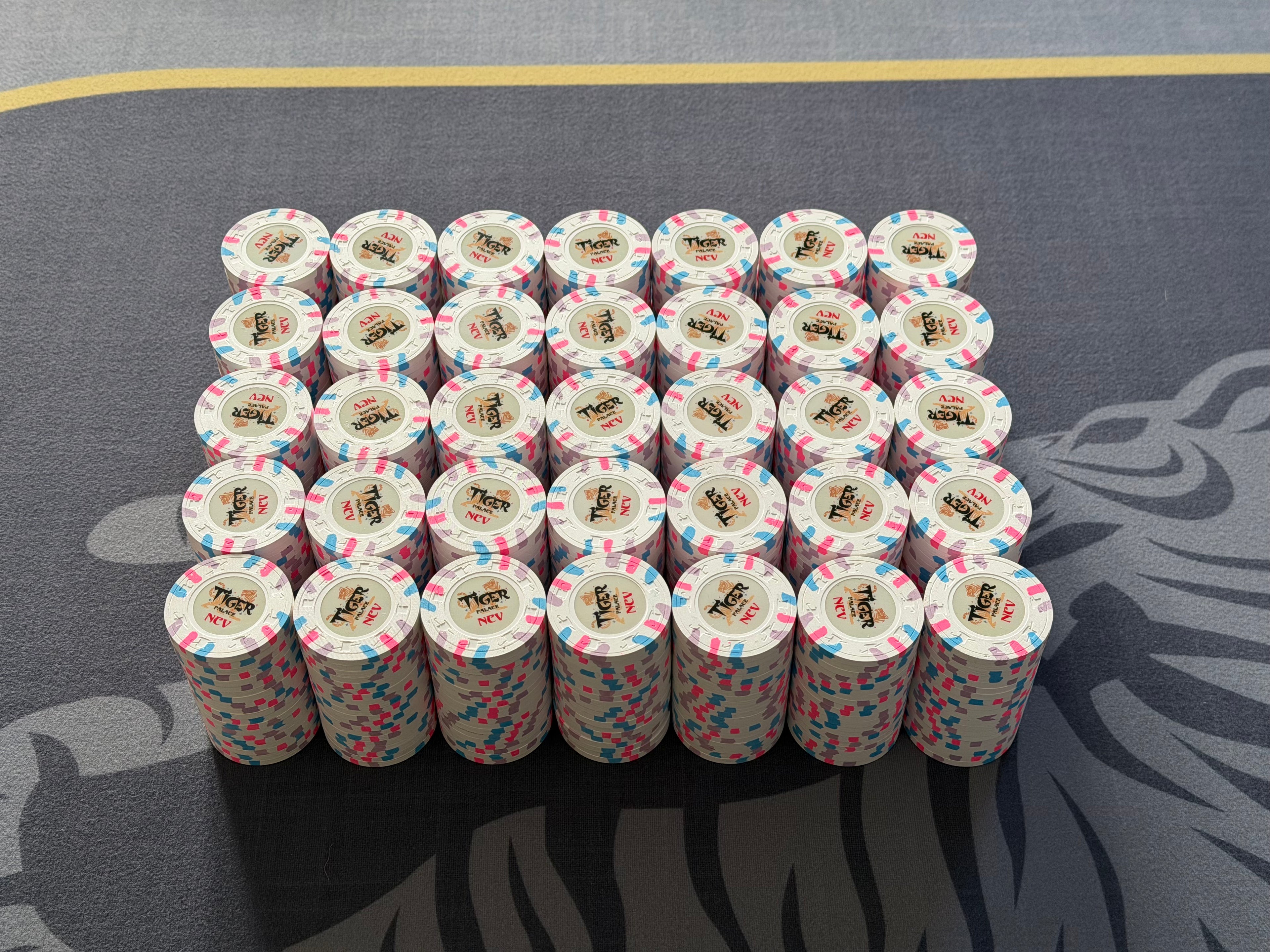 Tiger Palace (Paulson) Custom LIMIT Set - 740 chips