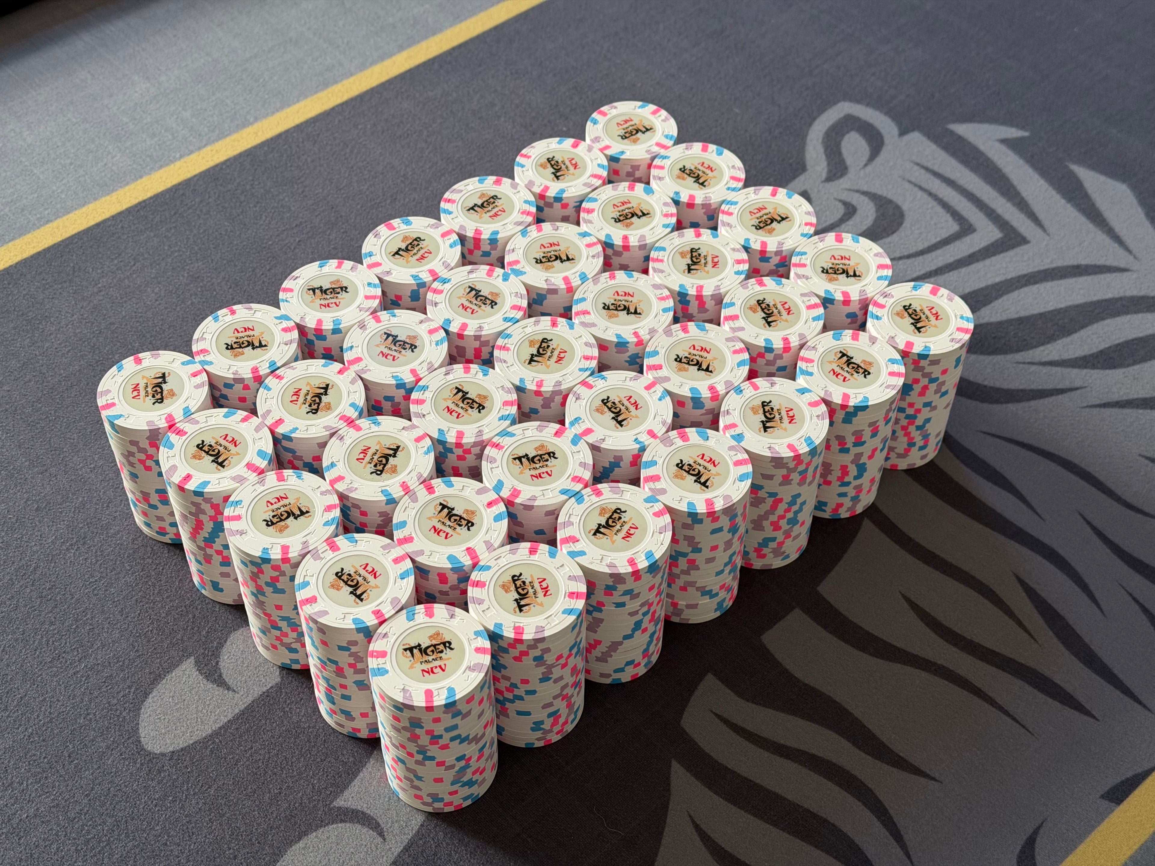 Tiger Palace (Paulson) Custom LIMIT Set - 740 chips