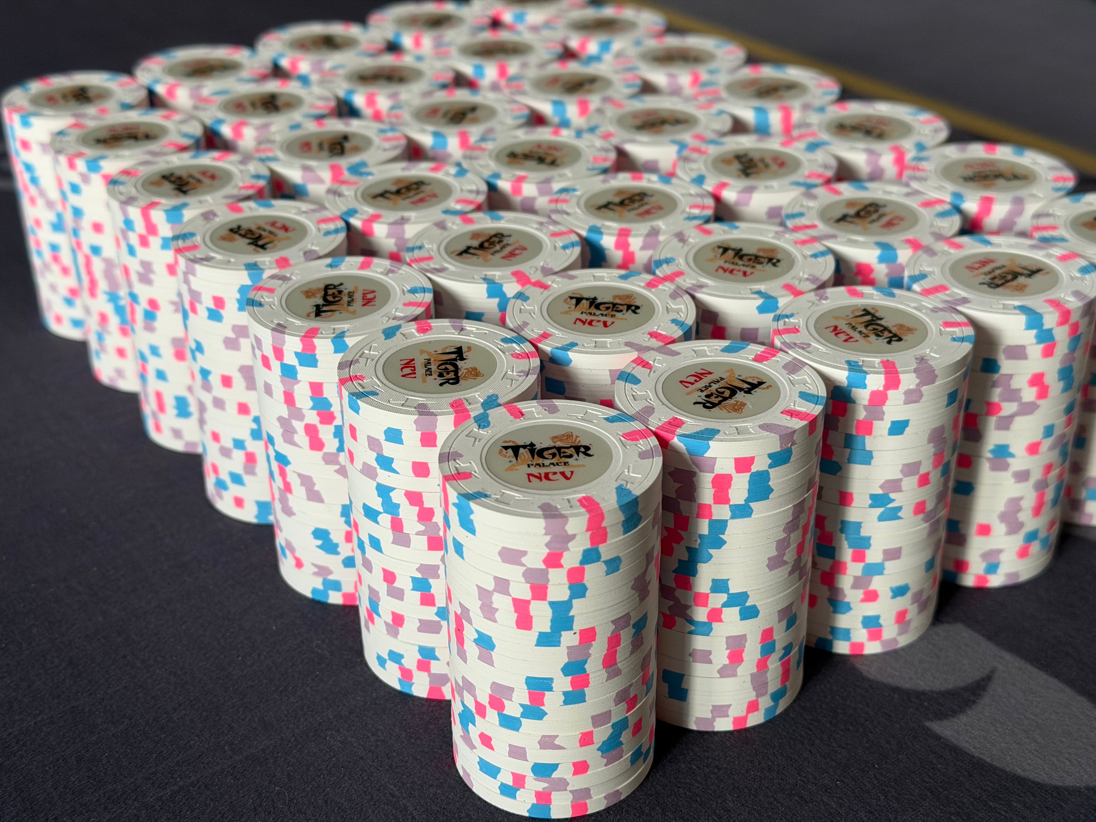 Tiger Palace (Paulson) Custom LIMIT Set - 740 chips