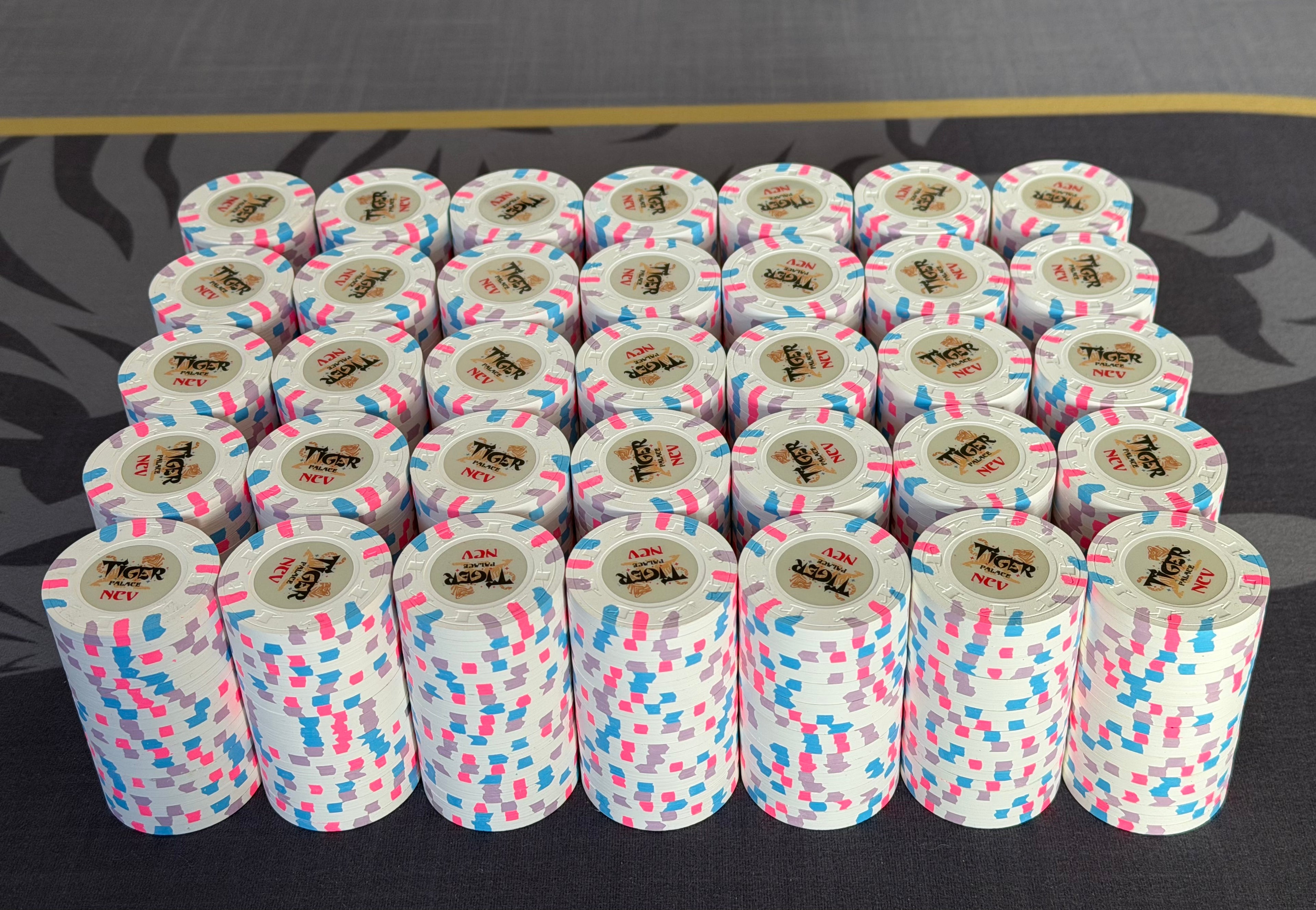 Tiger Palace (Paulson) Custom LIMIT Set - 740 chips