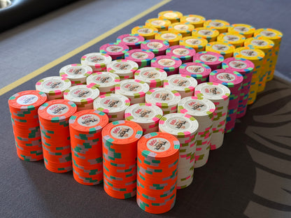 Tiger Palace (Paulson) relabeled $5/$10 Cash Set (cali colors) - 900 Chips