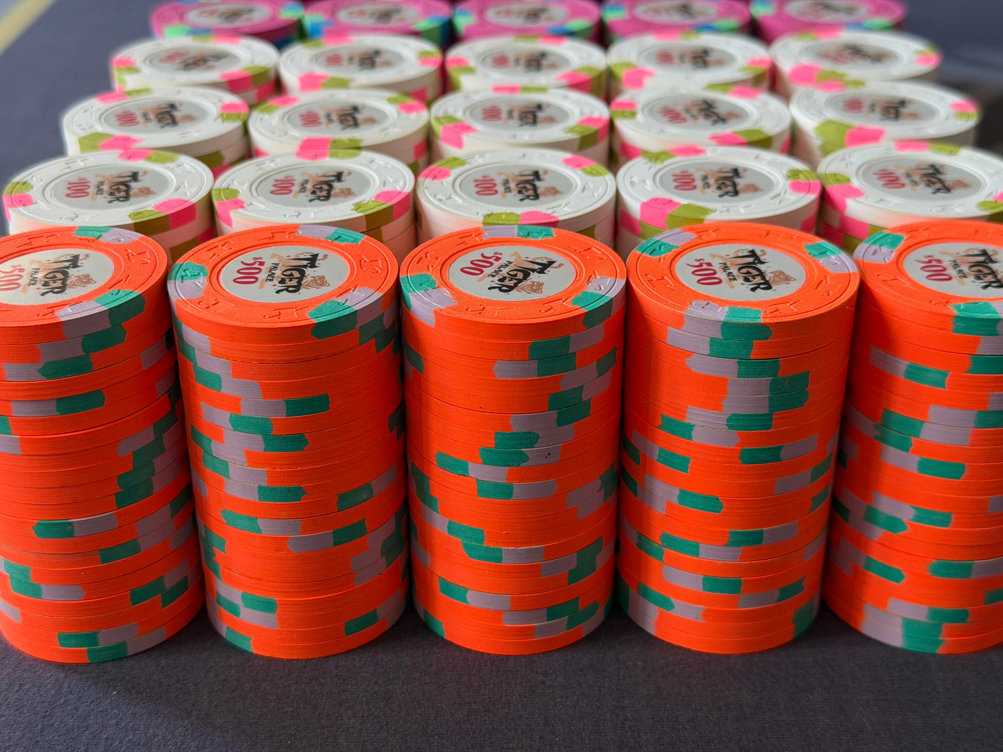 Tiger Palace (Paulson) relabeled $5/$10 Cash Set (cali colors) - 900 Chips