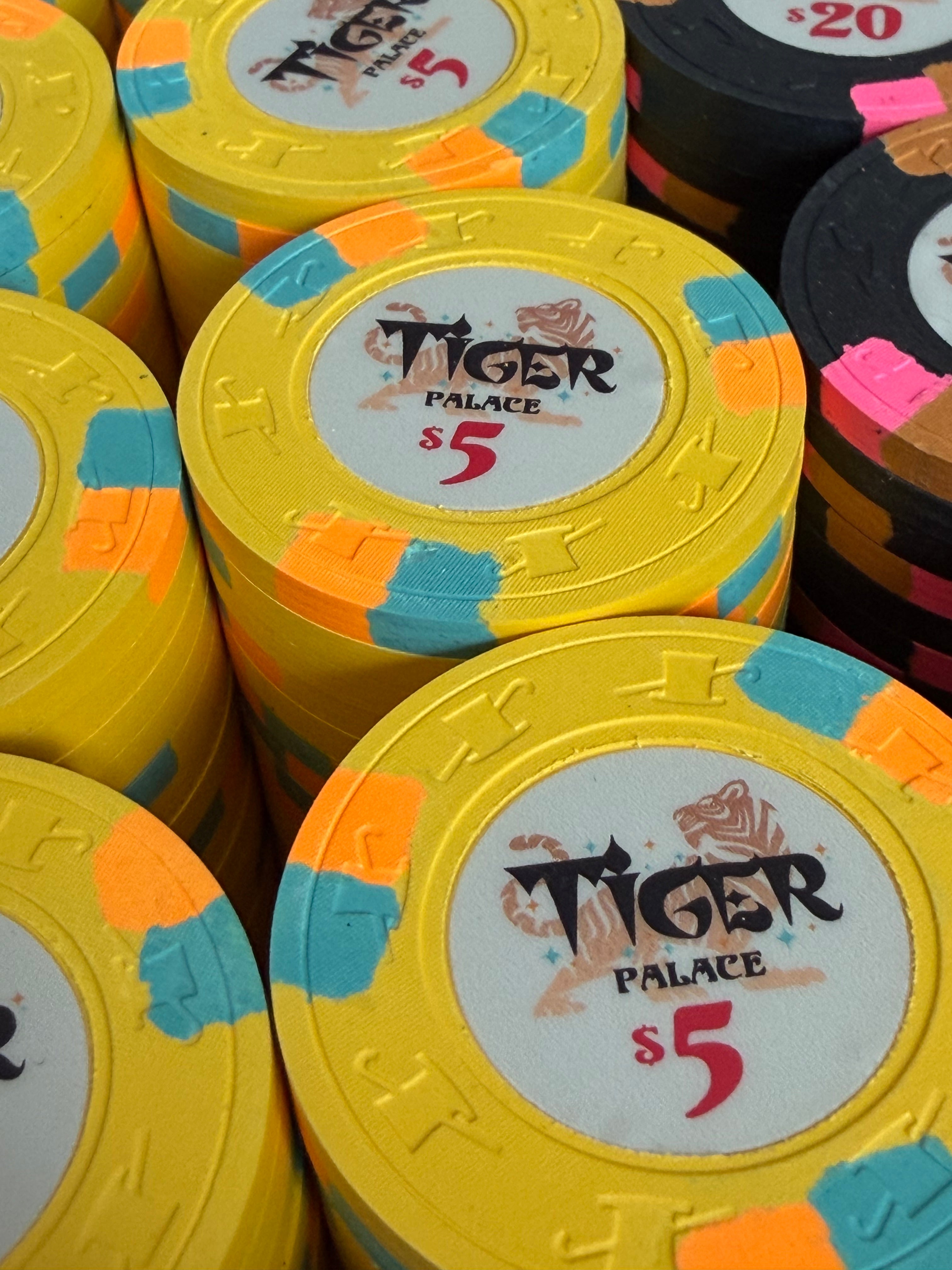 Tiger Palace (Paulson) relabeled $2/$5 Cash Set (cali colors) - 700 Chips