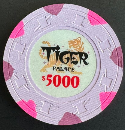 Tiger Palace (Paulson) Secondary Cash $5,000 chip - Hawaii Flower 39mm - One Barrel