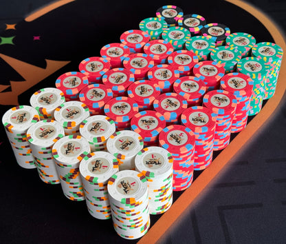 Tiger Palace (Paulson) Cash Set: VIP1 $1/$2 'Vegas' set - 800 chips