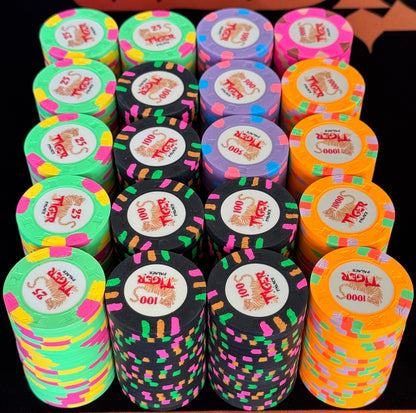 Tiger Palace (Paulson) Tournament Set: T-25 Based, oversized (43mm), 400 chips