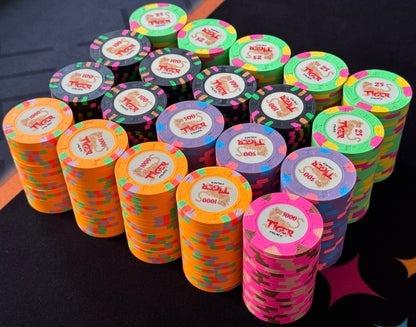 Tiger Palace (Paulson) Tournament Set: T-25 Based, oversized (43mm), 400 chips