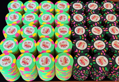 Tiger Palace (Paulson) Ultimate High Stakes Cash Set - 1200 oversized (43mm) chips