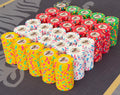 Tiger Palace (Paulson) Cash Set: Custom 'Bear Claws' - $0.25/$0.50 'Vegas' Set - 600 chips