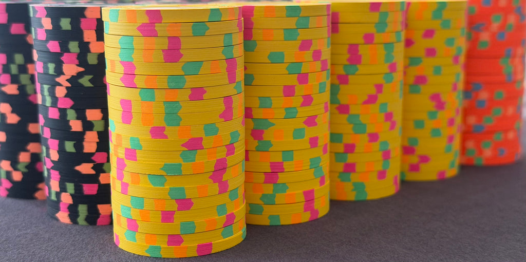 Tiger Palace (Paulson) Cash Set: Custom 'Bear Claws' - $5/$10 'Vegas' Set - 700 chips
