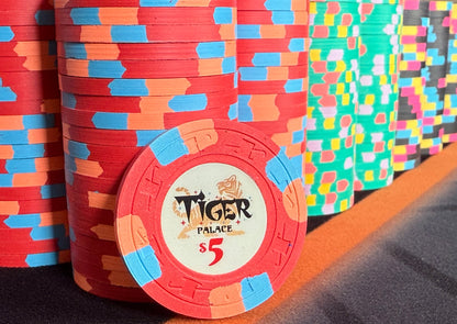 Tiger Palace (Paulson) Cash Set: VIP1 $5/$10 to $50/$100+ 'Vegas' set - 1000 chips