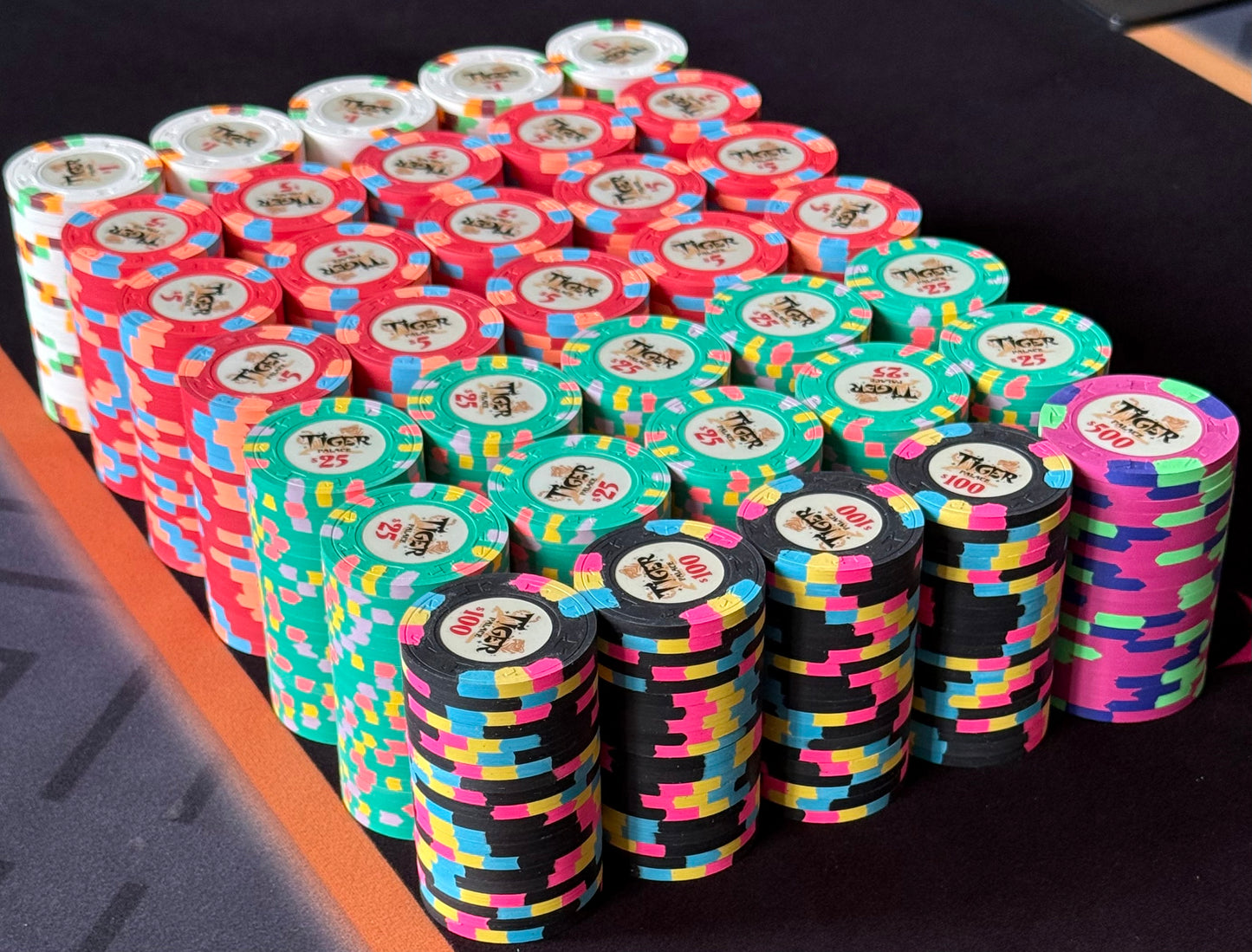 Tiger Palace (Paulson) Cash Set: VIP1 $2/$5 'Vegas' set - 700 chips