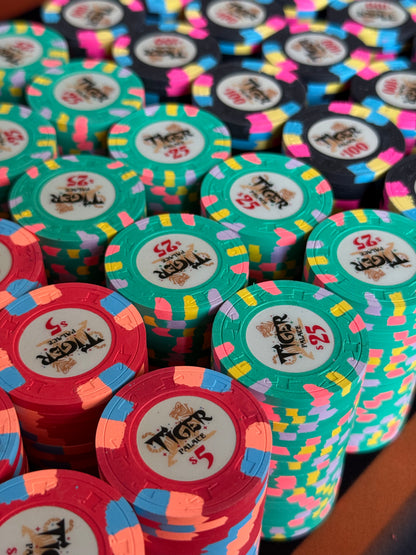 Tiger Palace (Paulson) Cash Set: VIP1 $5/$10  'Vegas' set - 800 chips