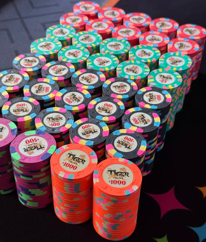 Tiger Palace (Paulson) Cash Set: VIP1 $5/$10  'Vegas' set - 800 chips