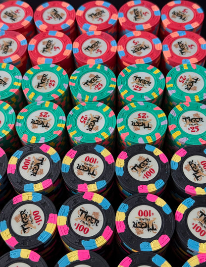 Tiger Palace (Paulson) Cash Set: VIP1 $5/$10  'Vegas' set - 800 chips