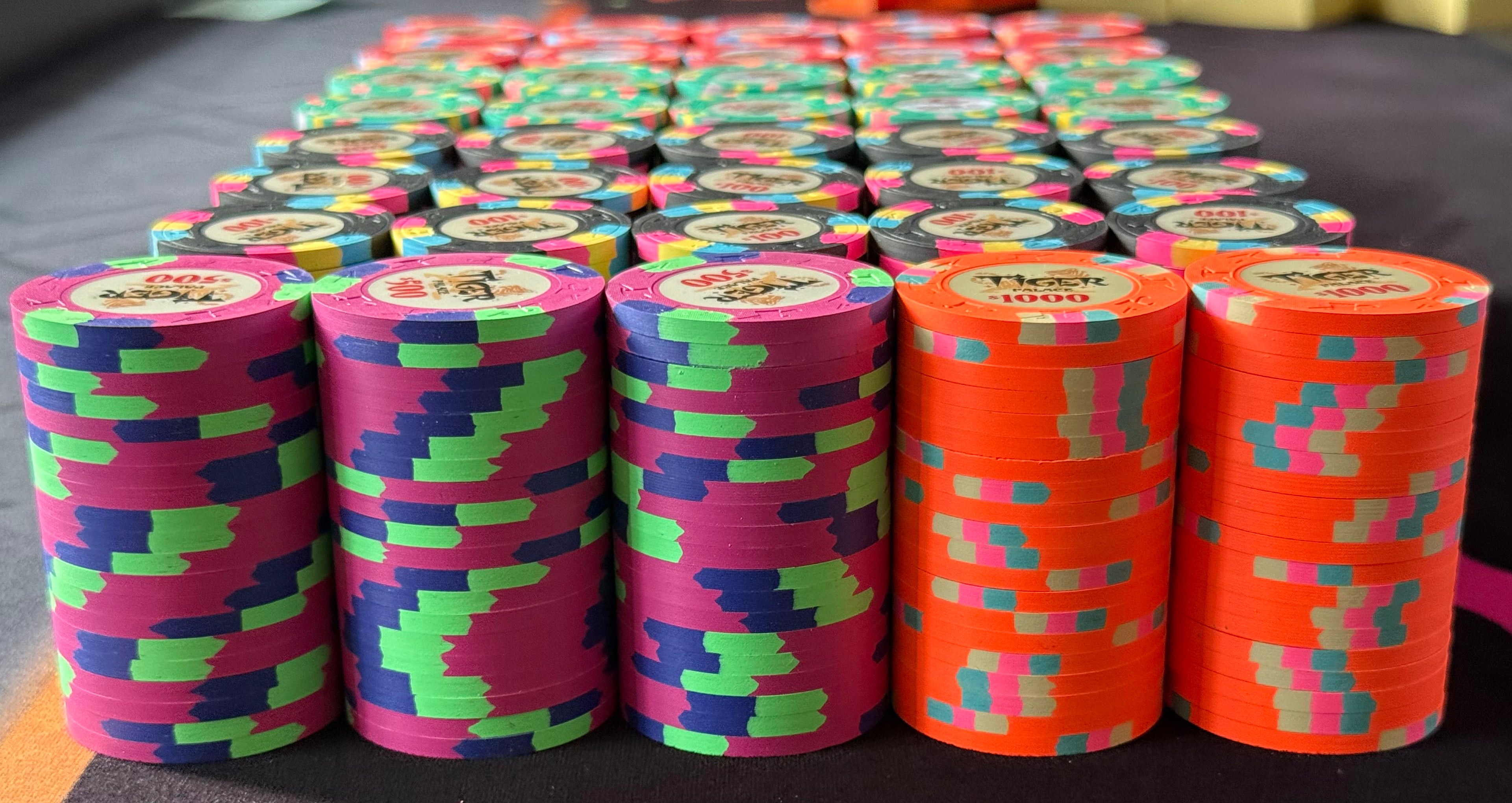 Tiger Palace (Paulson) Cash Set: VIP1 $5/$10  'Vegas' set - 800 chips