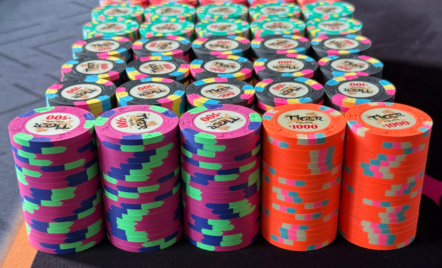 Tiger Palace (Paulson) Cash Set: VIP1 $5/$10  'Vegas' set - 800 chips